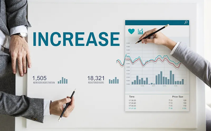 sales increase